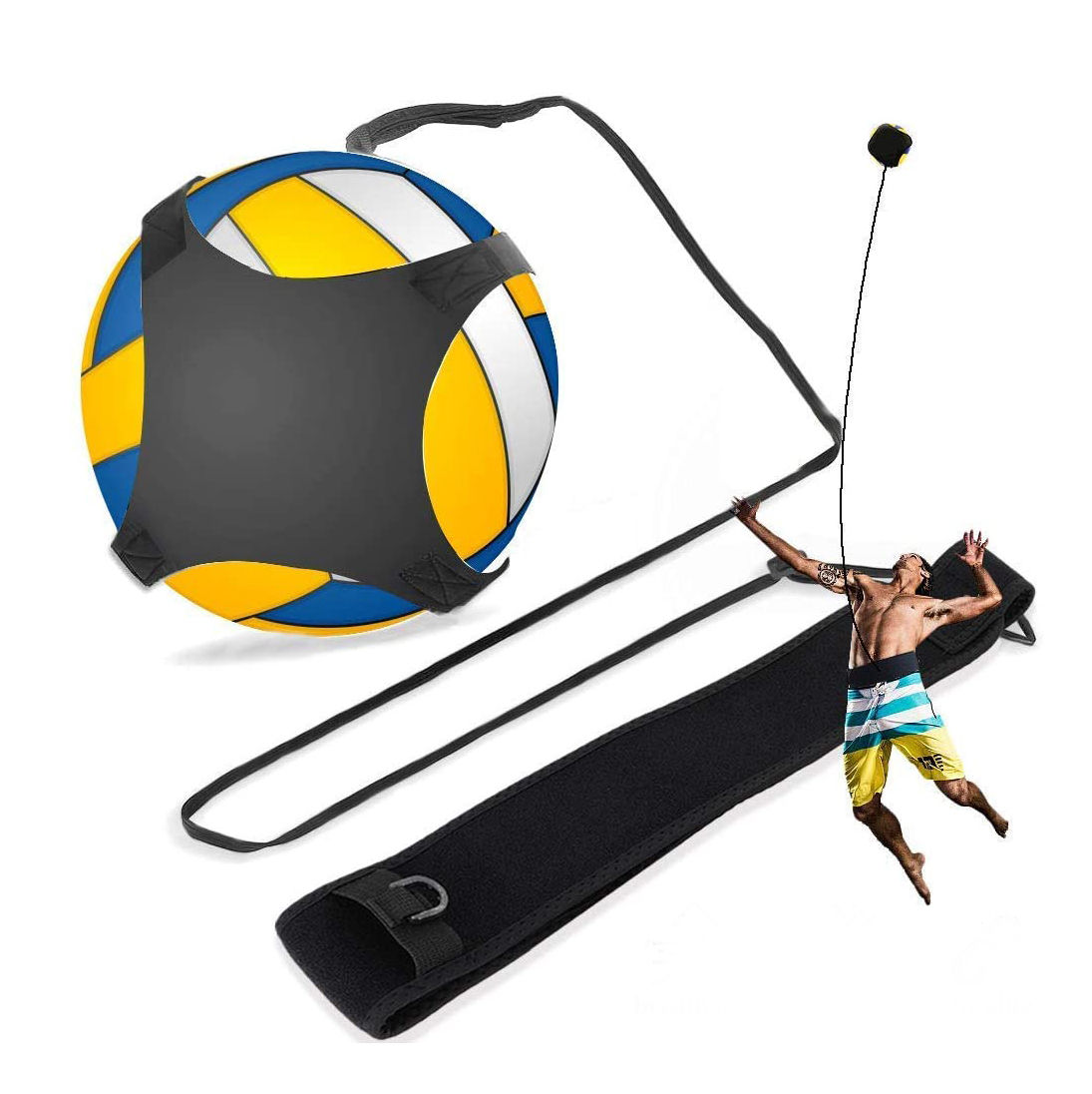 Volleyball Hitting Trainer – Spike Training Equipment Aid