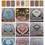 Miniature : MNK modern floor carpets. Polyester, heat transfer, Turkish rugs