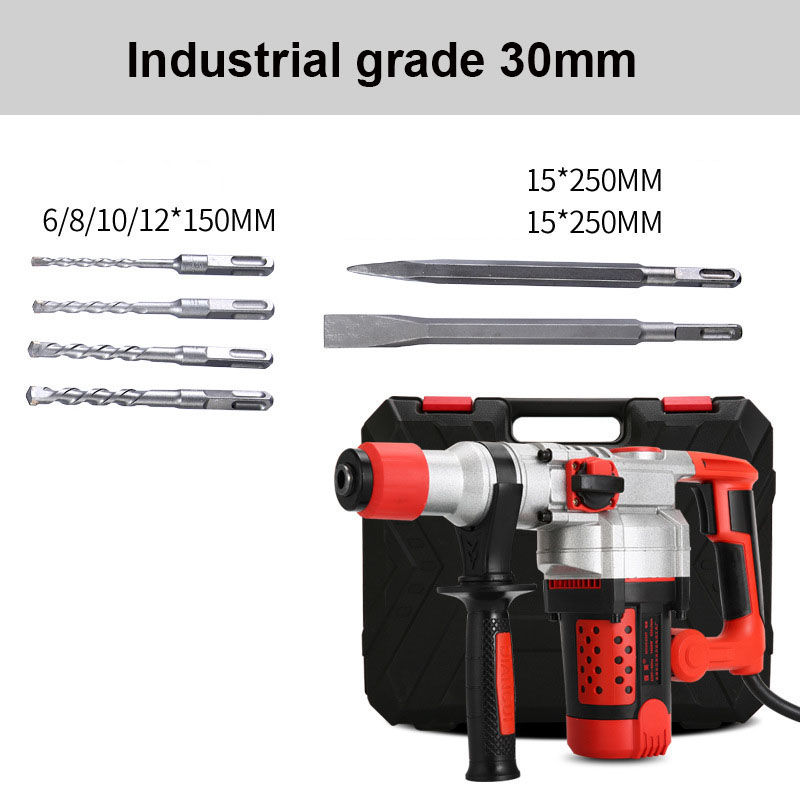 Miniatura: 2200W Industrial Jackhammer 26mm - Electric Demolition Set