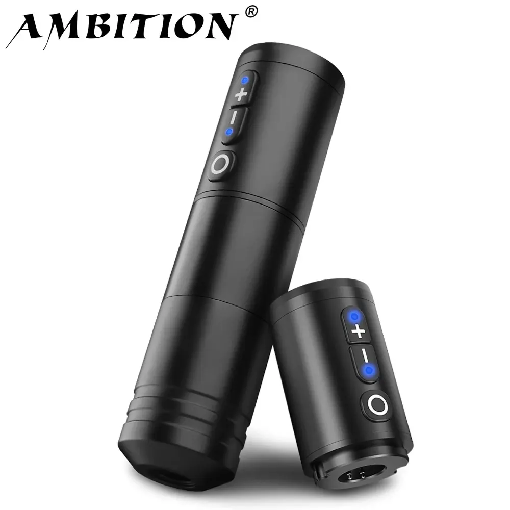 Ambition Ninja Tattoo Pen, 2400mAh, 4.0mm Stroke, Coreless Motor, Wireless