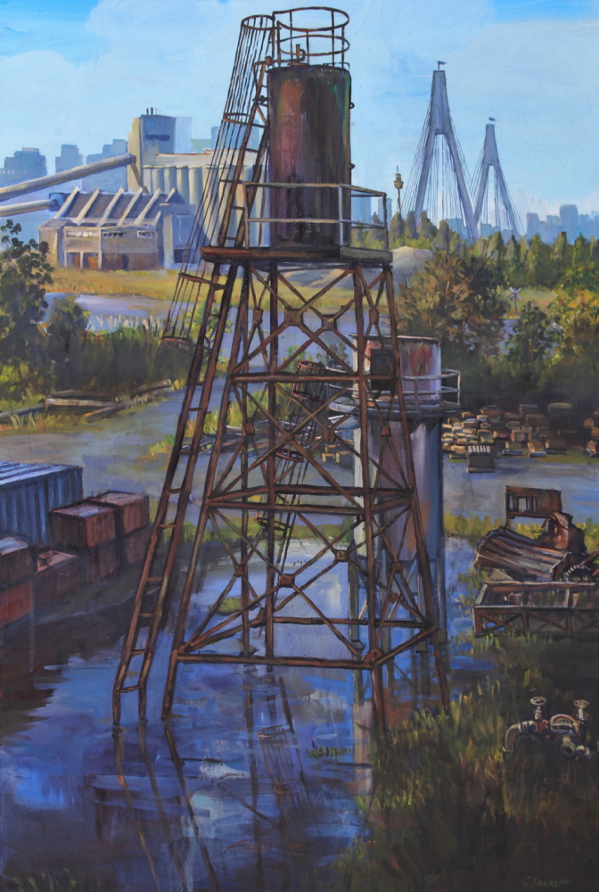 Glebe Island from White Bay Power Station