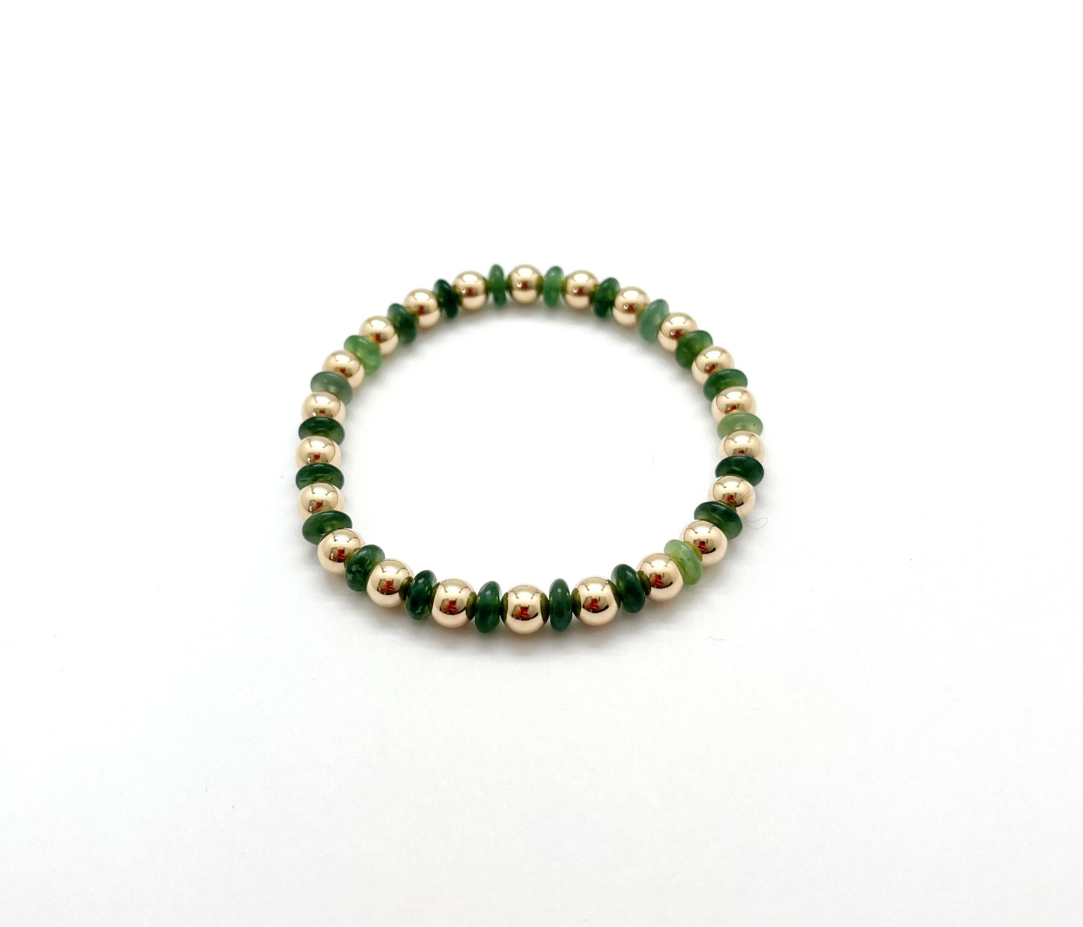 Jade stone bracelet