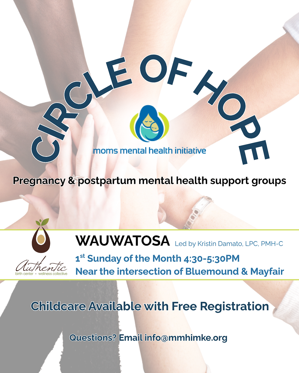 Circle of Hope Support Group | Wauwatosa @ Authentic Birth Center