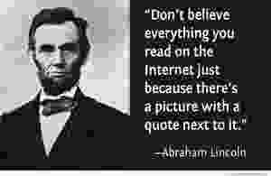 Lincoln Created the Internet