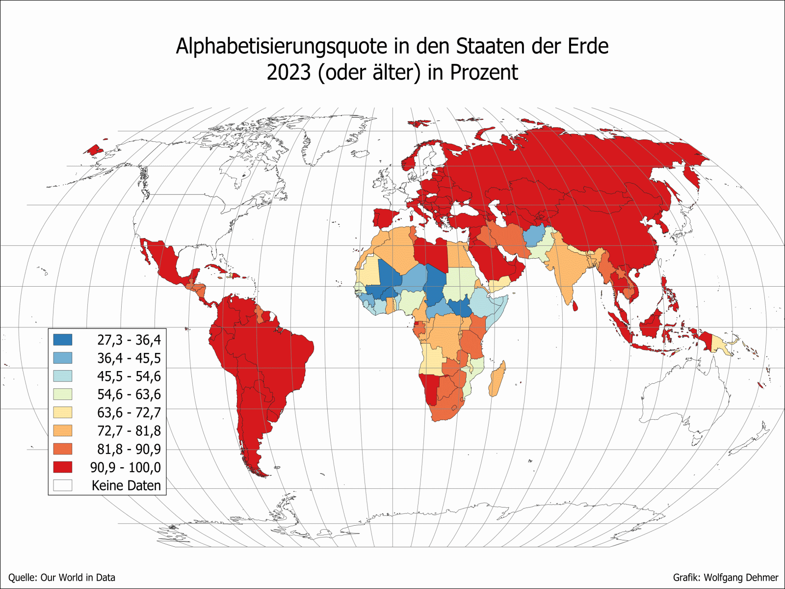 Alphabetisierungsquote 2023