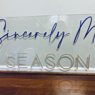 Custom Acrylic Sign