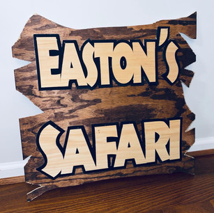 Custom Wooden Sign