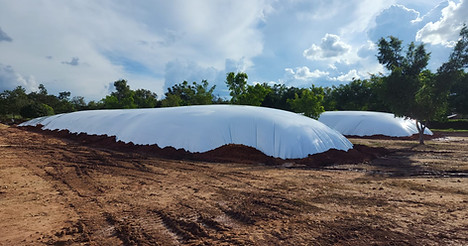 Plastic tarpaulin for grain silage, corn silage, capiaçu silage, sorghum silage