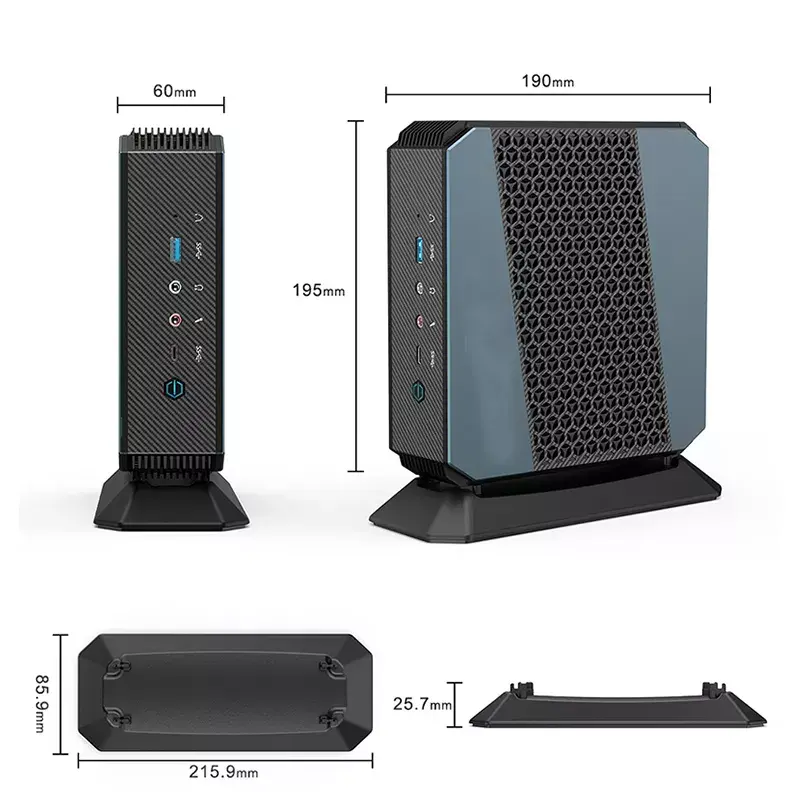 Thumbnail: AMD Ryze 9 5900HX 8 Octa Core Mini Computer