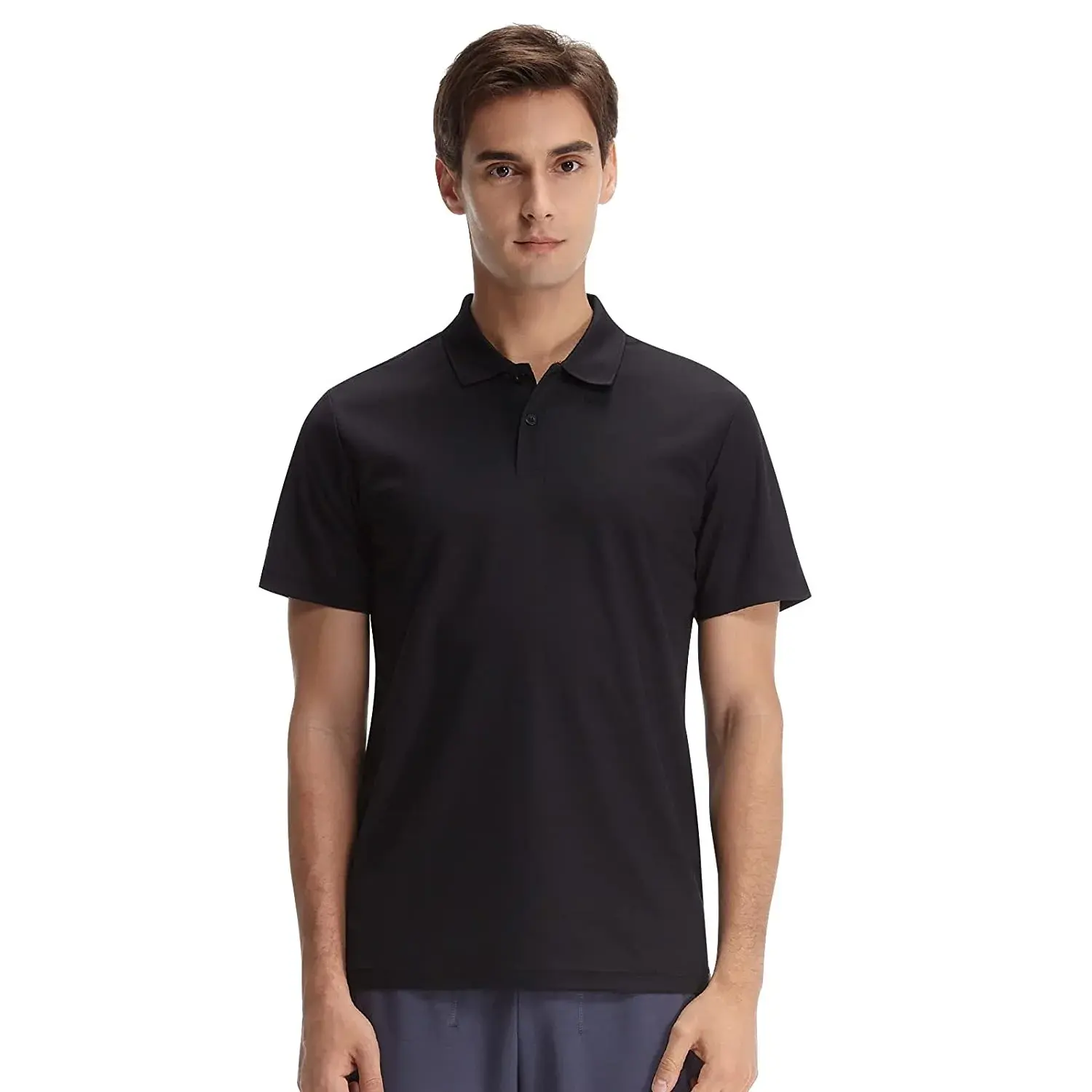 100% Cotton Quick-Drying Logo Polo Shirt
