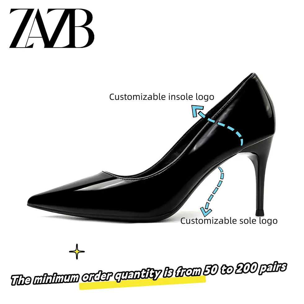 Thumbnail: Formal Hollow Women's Chunky Heel Ladies