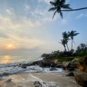 Ahangama Beach Landscape