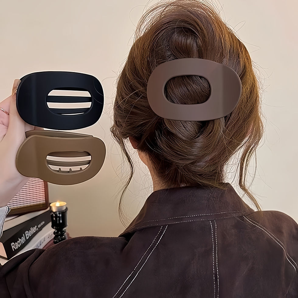 Thumbnail: Korean Elegant Hair Claws Crab Matte Acetic Acid Hair Clip Spoon Hairgrip Hairpi