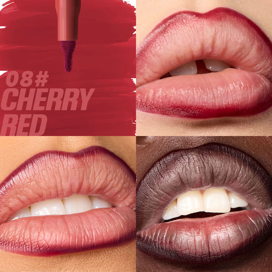 Thumbnail: Velvet Brown Lip Liner Pencil Nude Matte Waterproof Non-stick Cup Cherry Red Lip