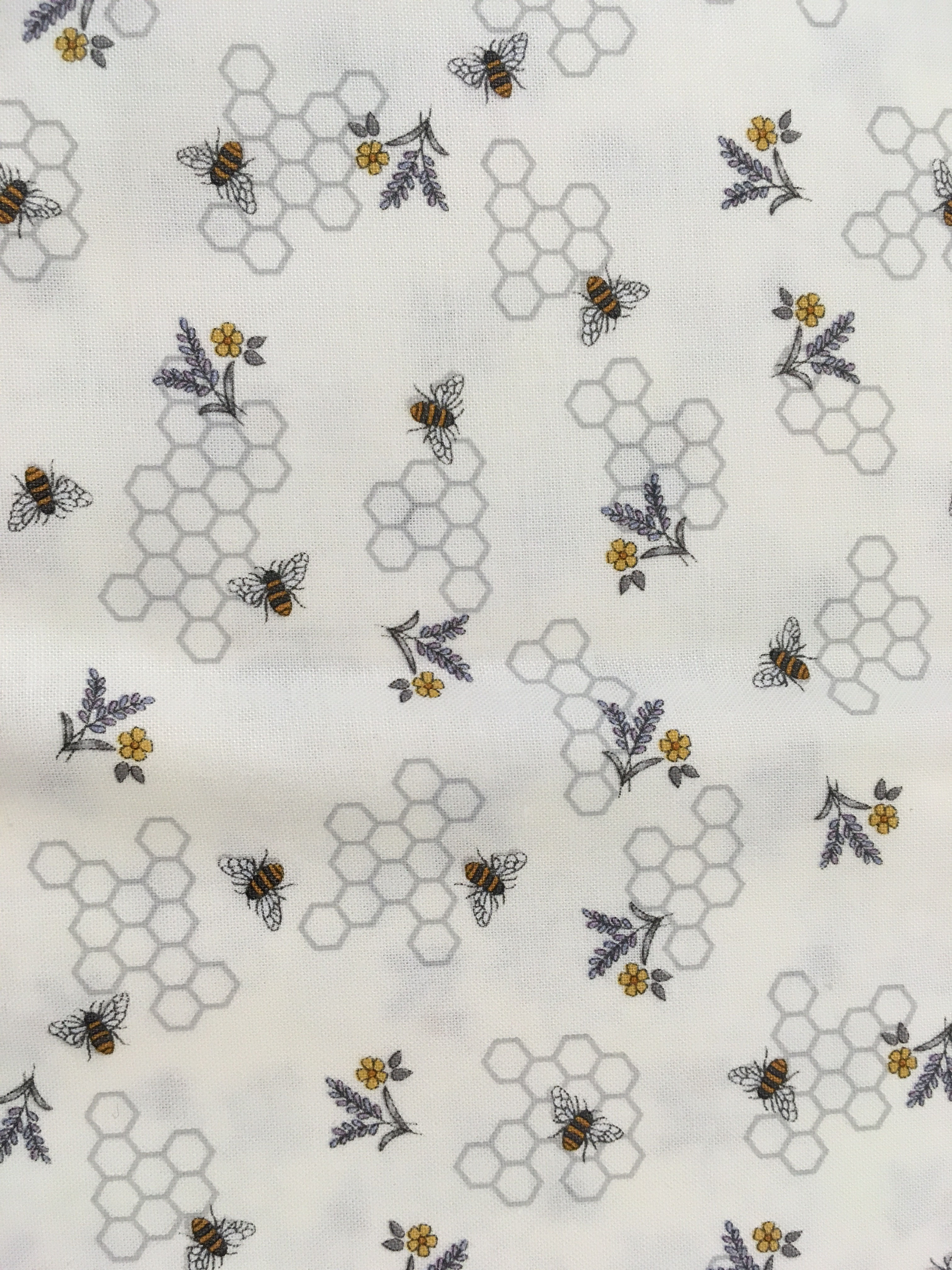 Bees on Light gray