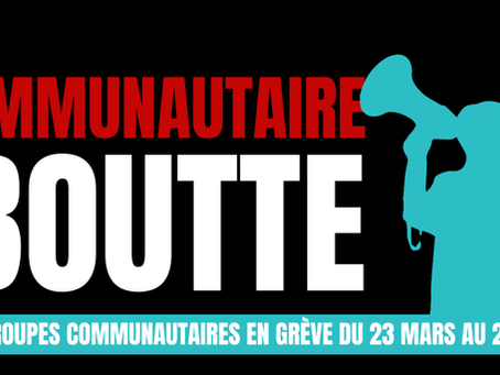 Le communautaire à boutte!