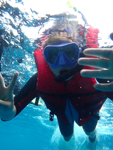 Blue Cave Diving