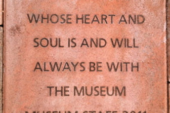 John Dabbene Whose Heart and Soul Is and Will Always Be With The Museum Musuem Staff 2011