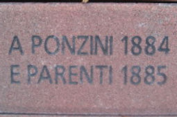 A Ponzini 1884 E Parenti 1885