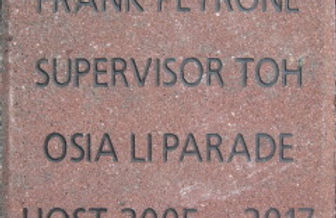 Frank Petrone Supervisor TOH OSIA Li Parade Host 2005-2017