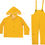 3 Piece Yellow Rain Suit- 3XL