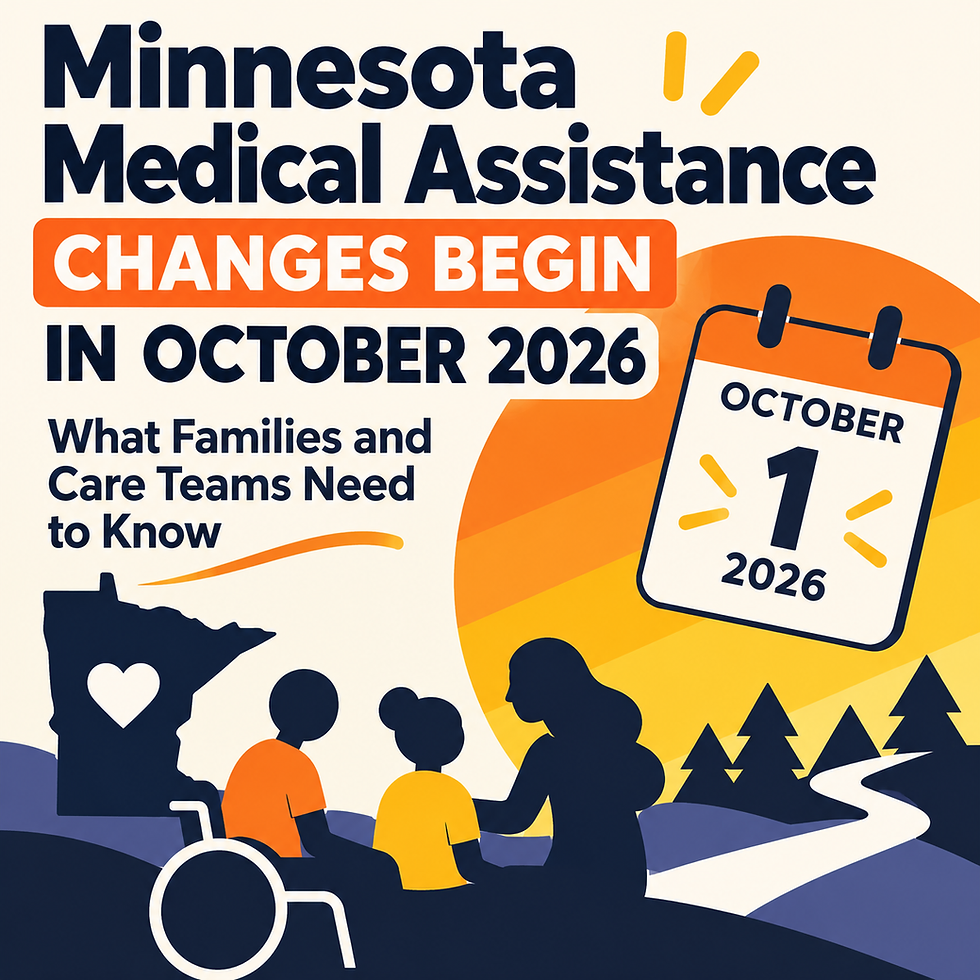 Minnesota Medical Assistance Changes Begin in October 2026