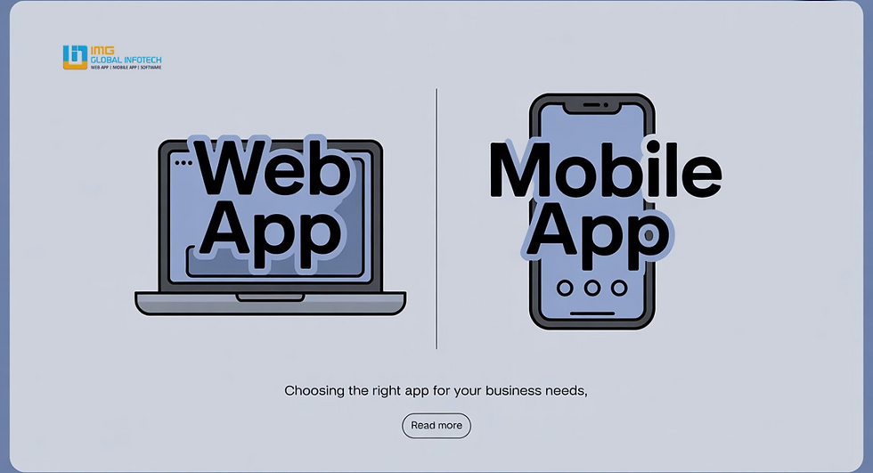 Web App vs Mobile App