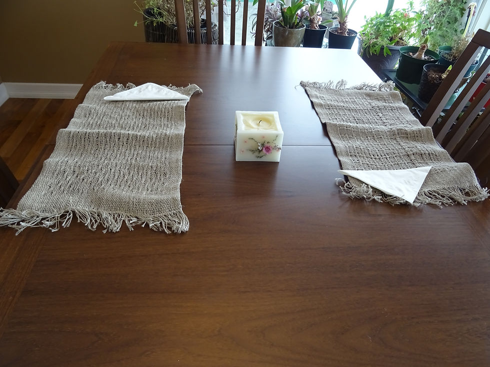 Thumbnail: Linen placemats natural color