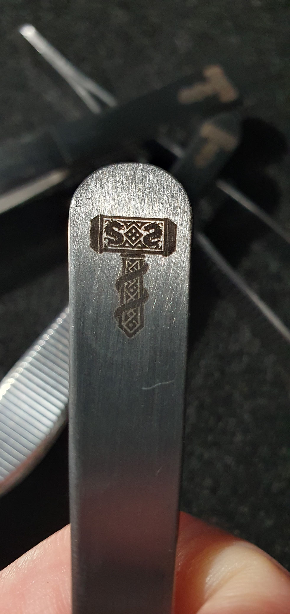 Thumbnail: Custom Engraved Chef Tweezer Set