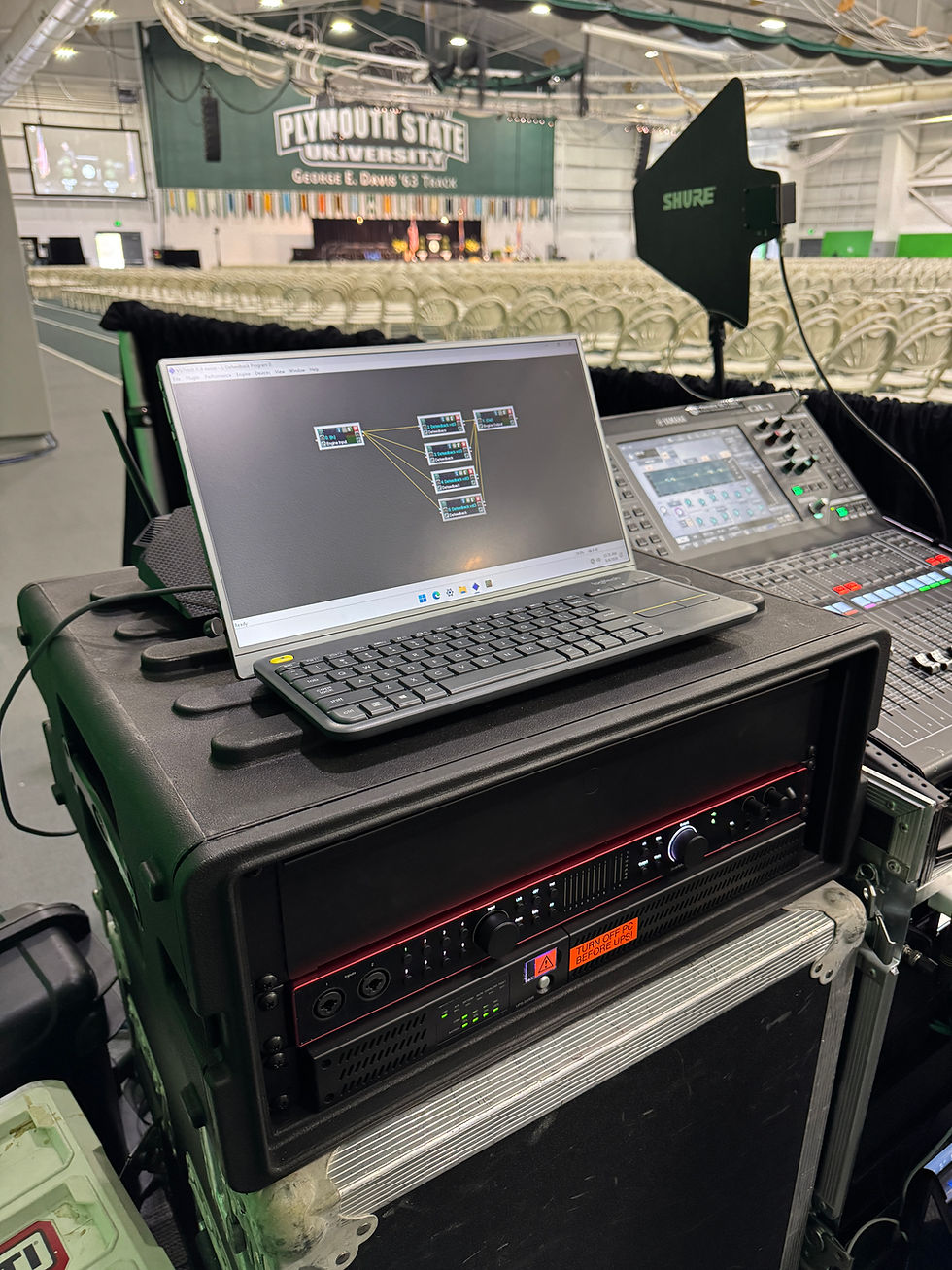 De-feedback being used at Plymouth State graduation