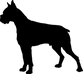 boxer silhouette