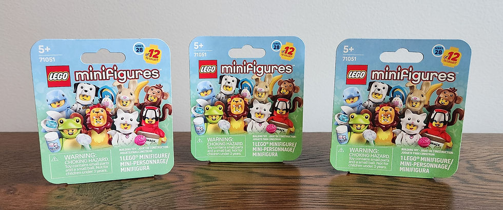 3 minifig mystery boxes
