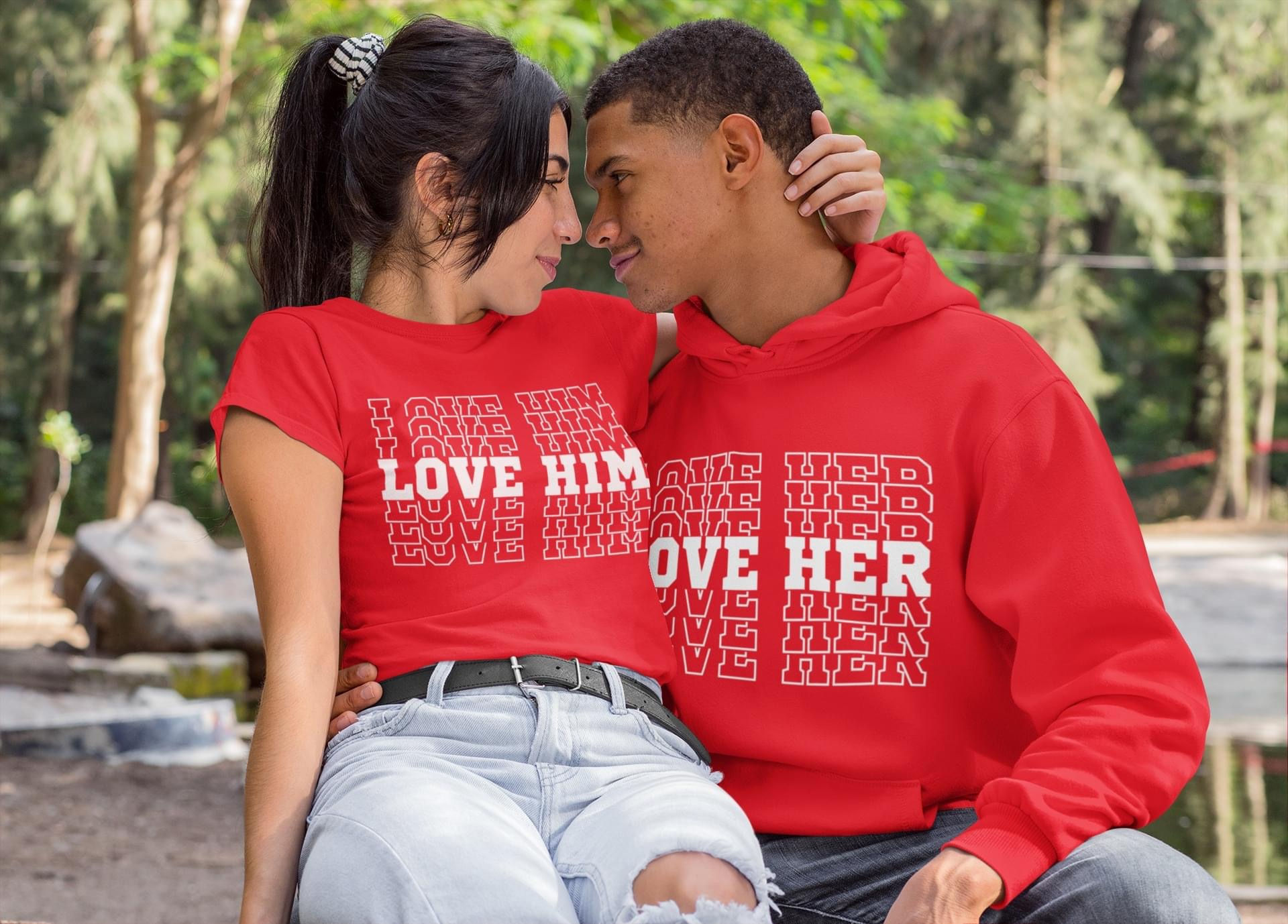 Love Him Love Her T-Shirt