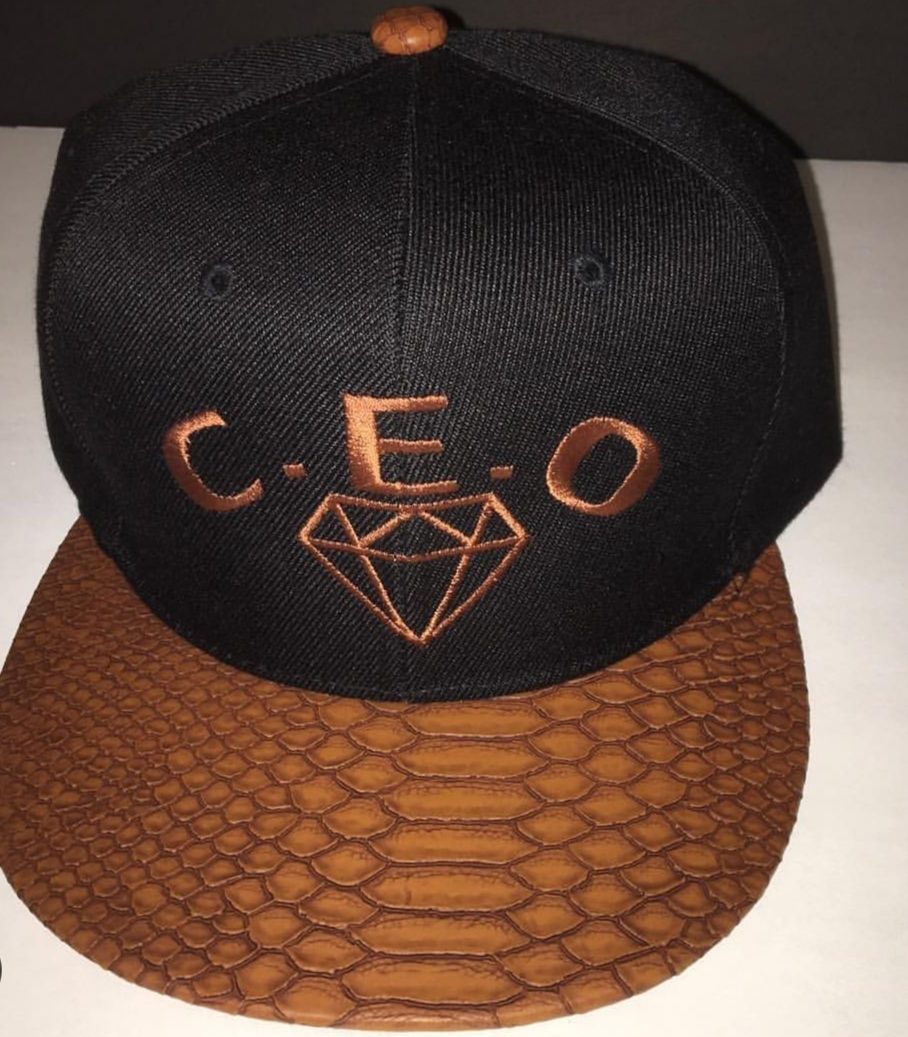 C.E.O. snakeskin hat