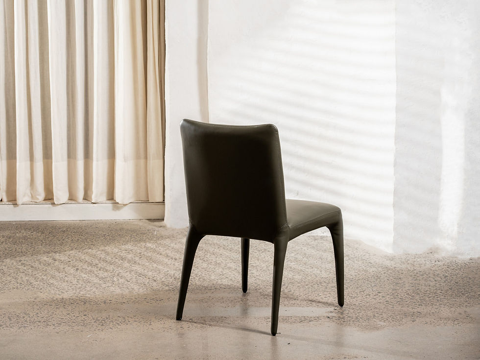 Thumbnail: Toulon Dining Chair Olive/Tan set of 2