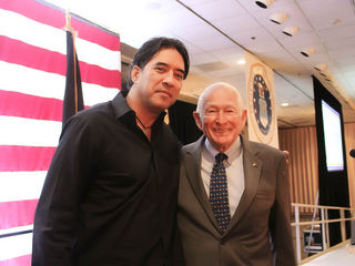 AIR FORCE PARARESCUE COMBAT VETERAN, DONOVAN CHAPMAN, PERFORMS AT THE WELCOME HOME VIETNAM VETERANS