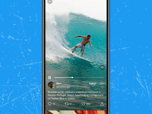 Twitter também está tentando ser uma plataforma de vídeos