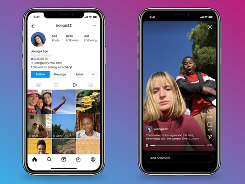 Instagram âaposentaâ o IGTV