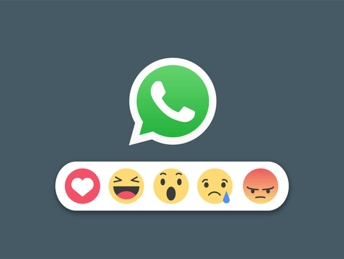 WhatsApp está trabalhando em reações às mensagens