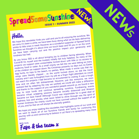 Spread Some Sunshine News - Summer 2022