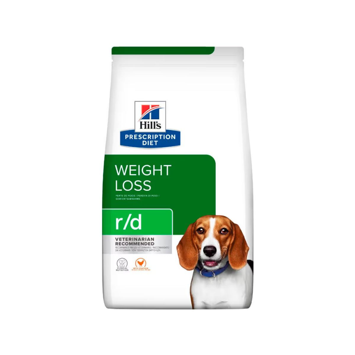 HILLS Perro r/d Weight Reduction 8 kg - Reducción de peso