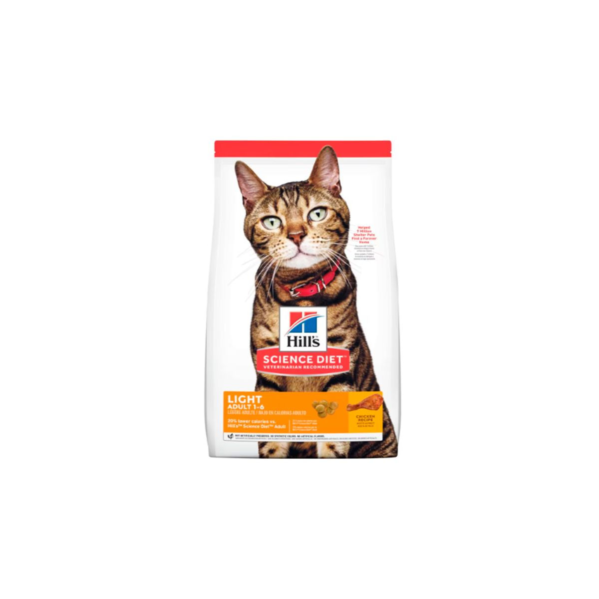 HILLS Gato Adulto Light 1,8kg