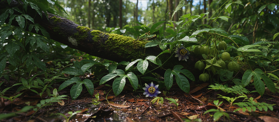 Firefly_Gemini Flash_Detailed and natural looking close up of the Amazon rain forest floor