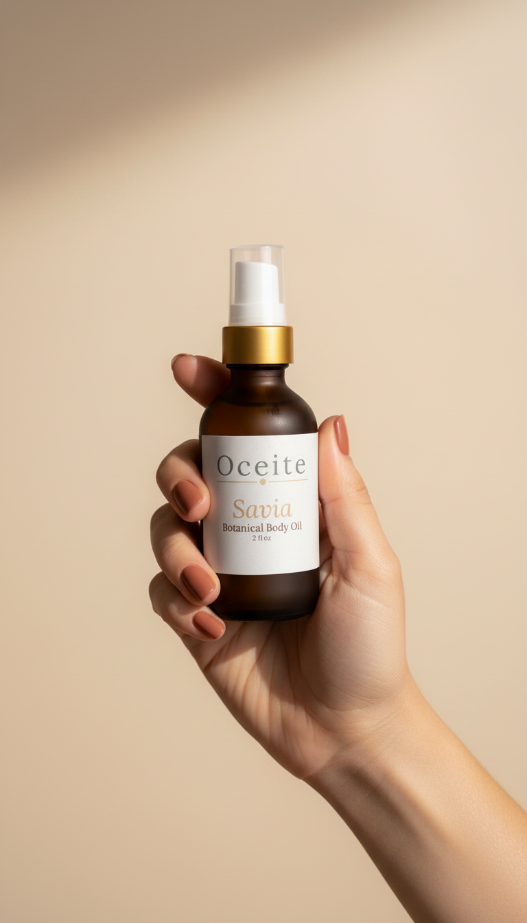 Savia Body Oil — natural skin barrier body oil by Oceite
