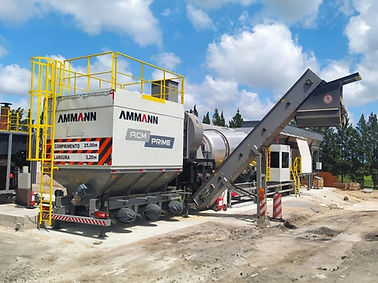Planta aslfáltica AMMANN Prime140