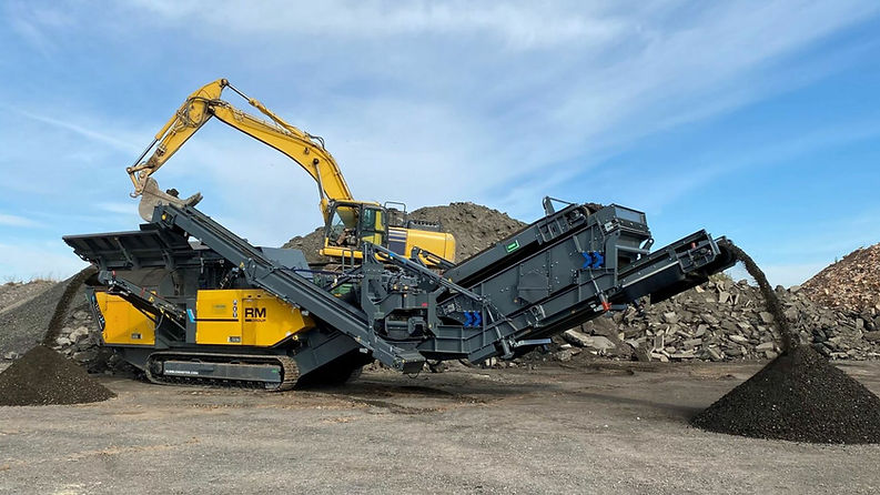 Rubble Master trituradora para minería en paraguay