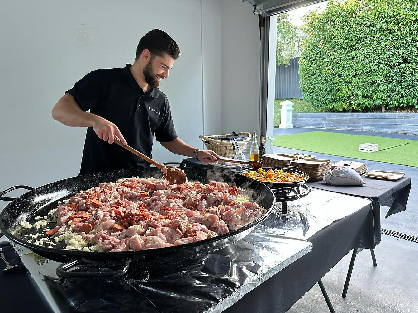 paella cooking sydney