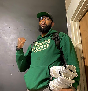 Brain Maxwell with B&G Merch