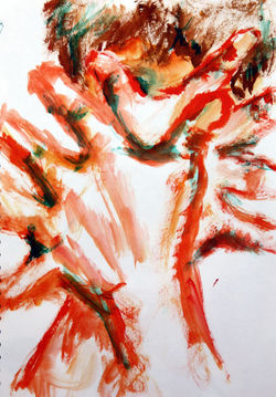 Portrait (2012) - Acrylic Paint on paper