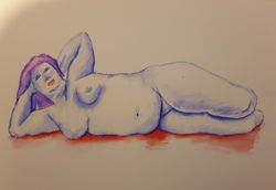 Life Drawing (2020) - Ink and Water